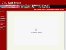 Tablet Screenshot of jvlrealestate.com